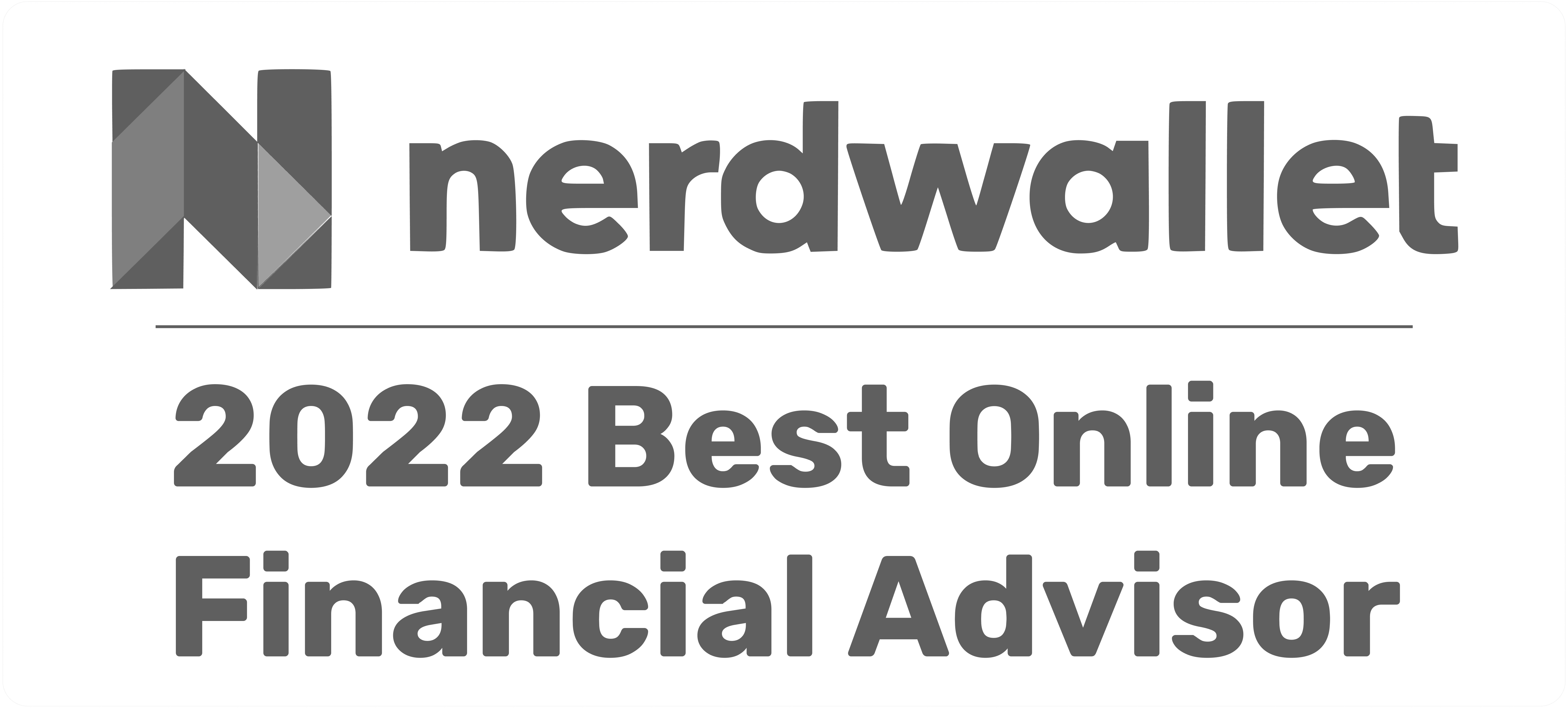 Zoe Financial | Find an Advisor | Nerdwallet Award